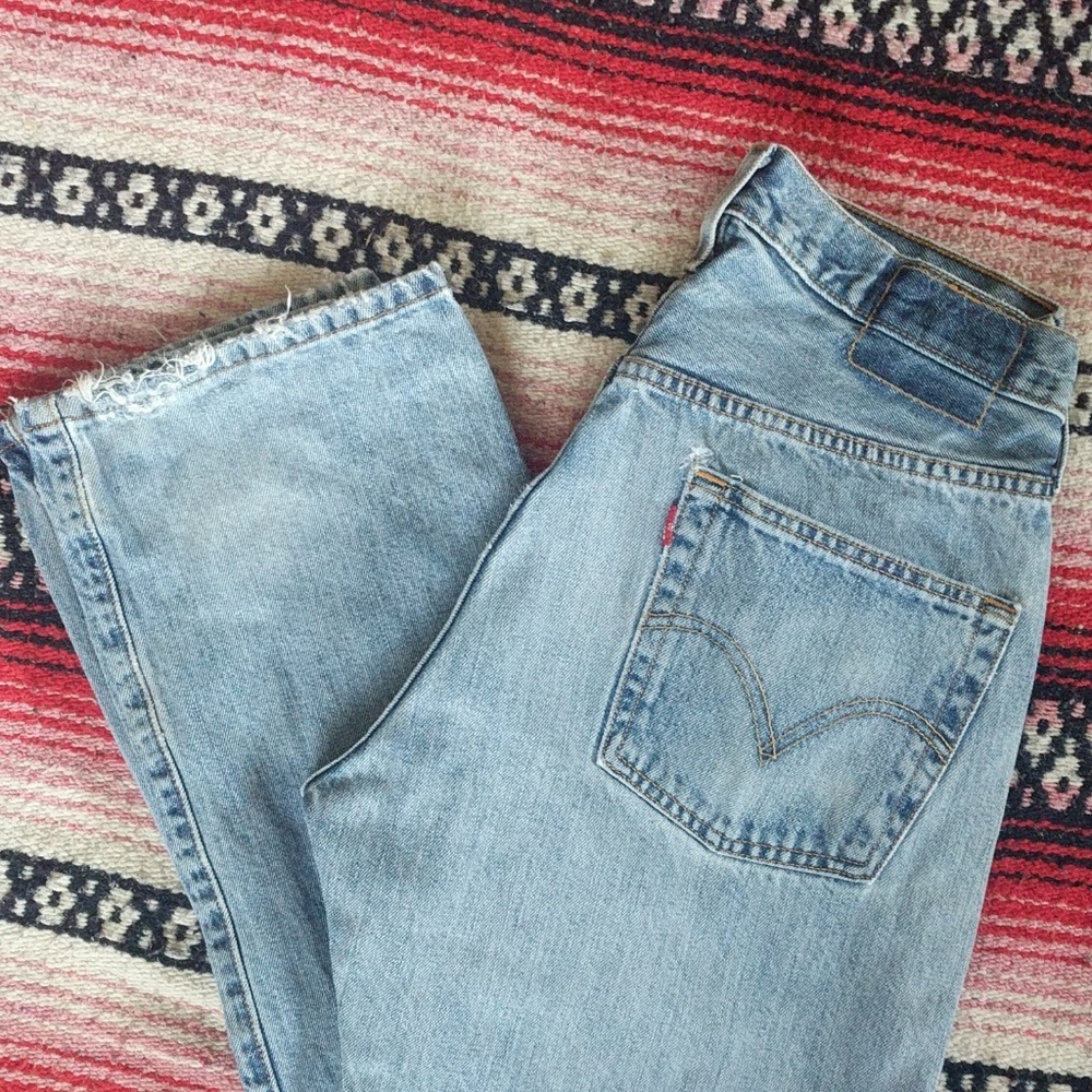 Levi's 501 Button Fly Distressed, 32x32, 32 x 32